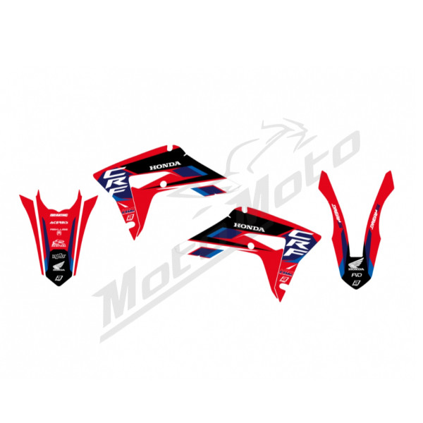 BLACKBIRD DREAM 5 STICKER SET Honda CRF 250-450cc 17-25