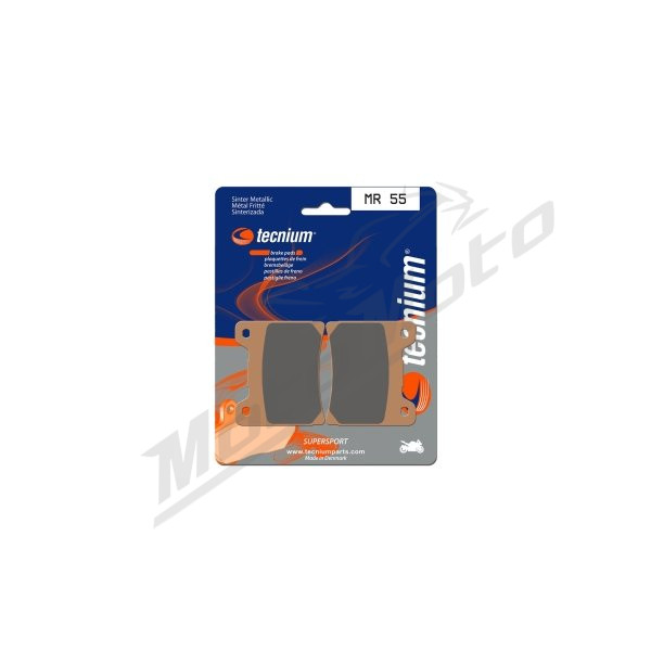 TECNIUM Street Performance Sintered Metal Brake pads MR55 Yamaha BT / FJ / FZR / TDM / TRX / VMX / XJ / XJR / XV / XVS / YZF 600-1300cc 87-06