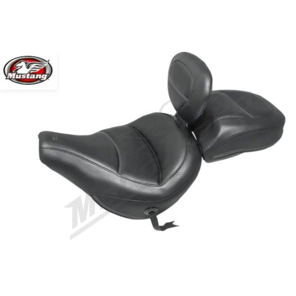 MUSTANG Max Profile keleivio sėdynė Harley Davidson FLDE / FLHC / FLHCS / FLHD / FXD 1750-1923 18-26