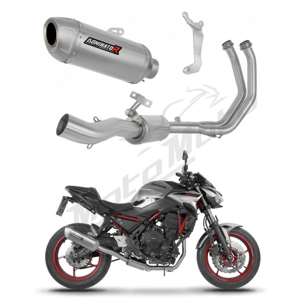 Dominator Pilna Išmetimo Sistema Silencer S6 + dB killer Kawasaki Ninja 650 2023->