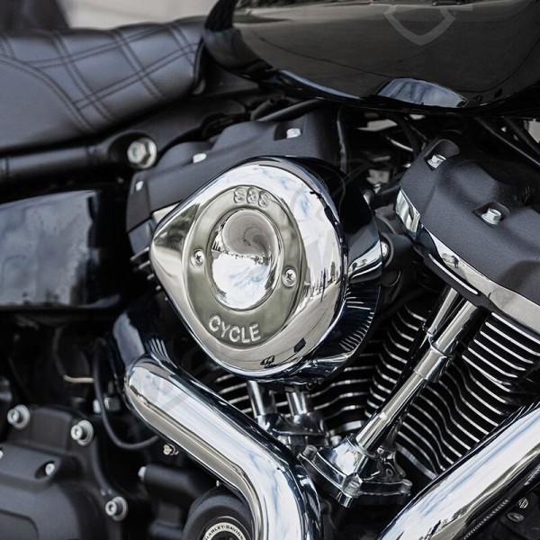 S&S CYCLE Stealth Air Cleaner Cover Harley Davidson FLDE / FLFB / FLFBS / FLH 1750-1977cc 17-23