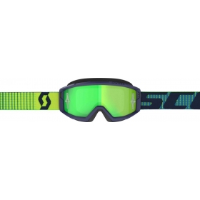 Off Road Scott Primal Blue/ Yellow Goggles (green lens)