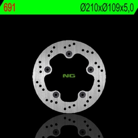 NG BRAKES 691 fiksuotas stabdžių diskas SUZUKI AN 250-400 98-03