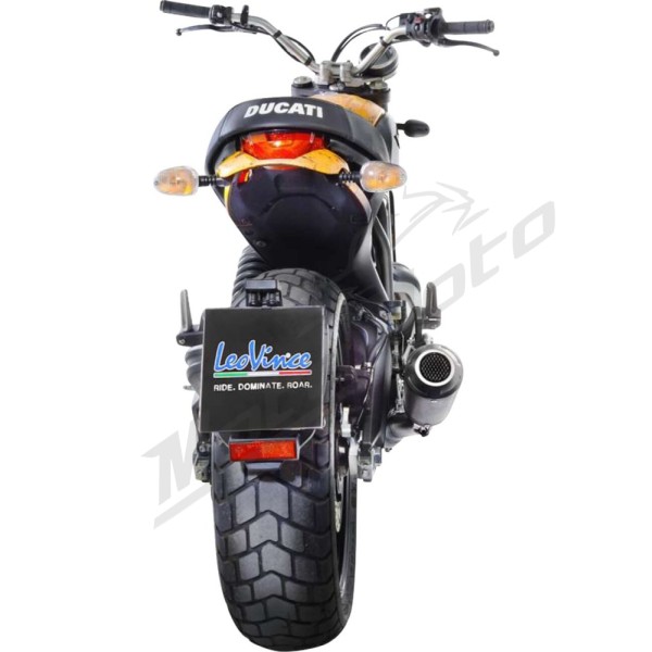 LEOVINCE LV-10 Slip-On duslintuvas DUCATI SCRAMBLER 803 15-20