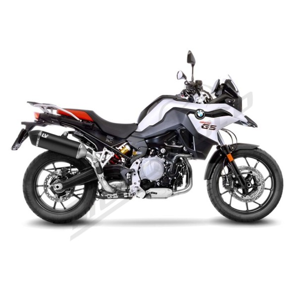 LEOVINCE LV-14 Black Edition Slip-On Muffler BMW F 750-900GS 18-25