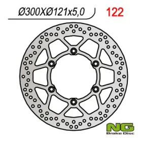 NG BRAKES Priekinis fiksuotas stabdžių diskas 300mm Suzuki DR / XF 650-800cc 89-02