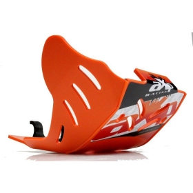 AXP Enduro Skid plate orange HDPE 6mm KTM EXC / EXC-F 250-350cc 2017-2023