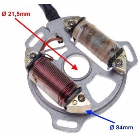 Universal stator ignition 4T 2coils 4contact pins