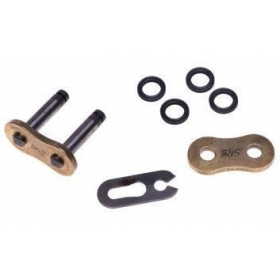 Chain connector IRIS 530 X-RING Spring clip link Gold