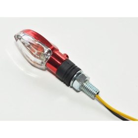 Hyper mini universal turn signals 2pcs. Red