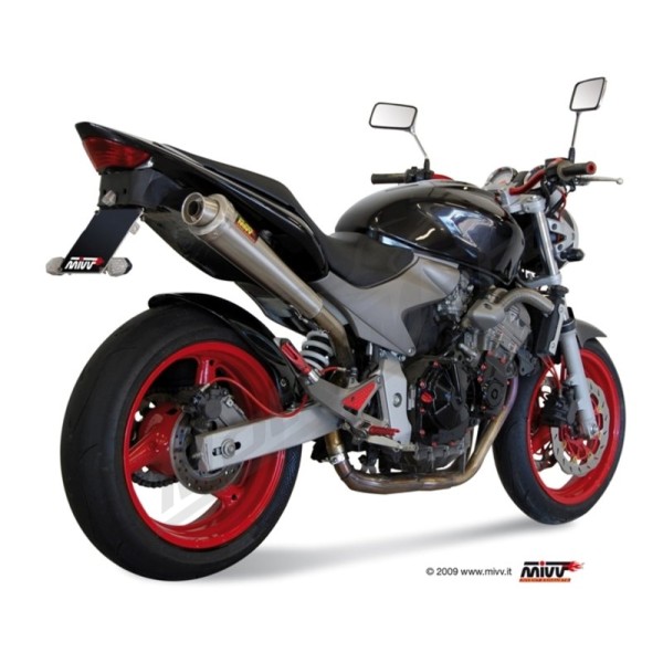 MIVV X-CONE Stainless Slip-On Honda CB 600 F Hornet 03-06