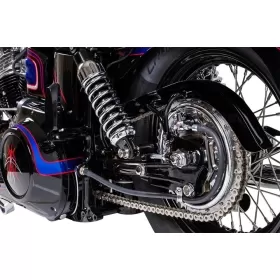 DRAG SPECIALTIES Chrome and Stainless Steel Spoke Set Harley Davidson FL / FLD / FLDE / FLFB / FLFBS 1200-1977cc 65-20