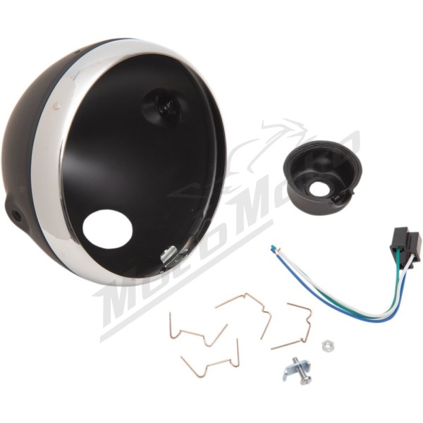 EMGO Lucas Universal Side Mount Headlight Shells