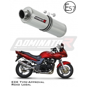 Exhaust silincer Dominator Round KAWASAKI ZR7 / ZR7S 1999-2004 Certified