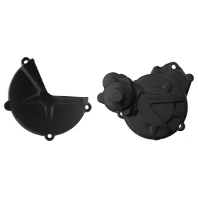 Polisport alternator cover (lid) cover and clutch cover kit Gas Gas EC / XC 250-300 17-20