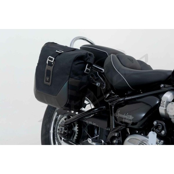 SW-MOTECH Legend Gear LC2 šoninės daiktadėžės Brown Edition Triumph Bonneville 1200 Speedmaster 18-24