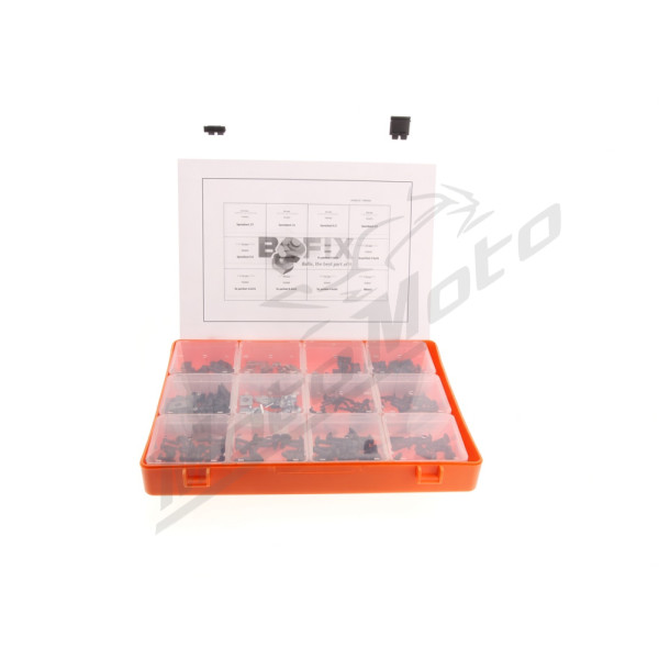 Assortment box screws & speed nuts BOFIX (274 pcs) 