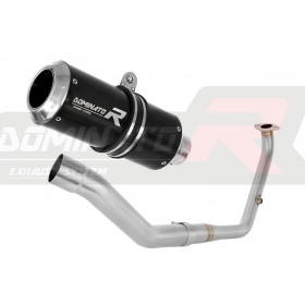 Exhaust kit Dominator GP BLACK YAMAHA MT 125 2021-2022