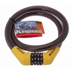 KINGUARD MOTORCYCLE LOCK CABLE 18x1000mm