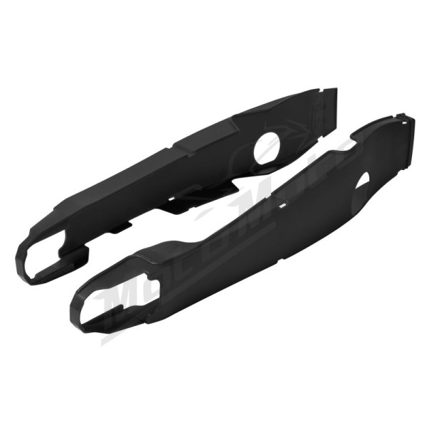 POLISPORT Swingarm Protectors Black YAMAHA WRF / YZ 125-450cc 2008-2025
