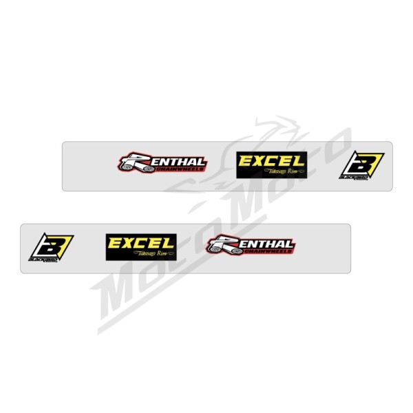 BLACKBIRD RACING Šakių lipdukai KTM EXC / EXC-F / EXC-G / SX 125-520cc 98-07