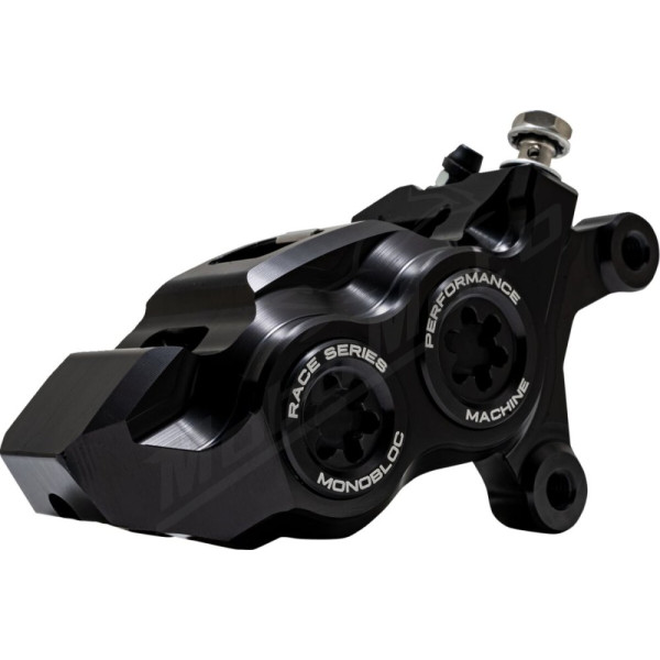PERFORMANCE MACHINE (PM) Priekinis dešinės pusės stabdžių suportas Harley Davidson FLDE / FLFB 1584-1923cc 06-25