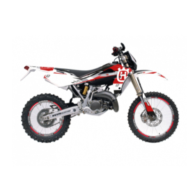 Blackbird DREAM 5 CHROME grafikos lipdukų kompl. Husqvarna CR / WR 125-300cc 06-13