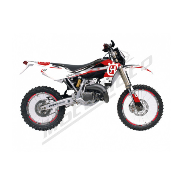 Blackbird DREAM 5 CHROME grafikos lipdukų kompl. Husqvarna CR / WR 125-300cc 06-13