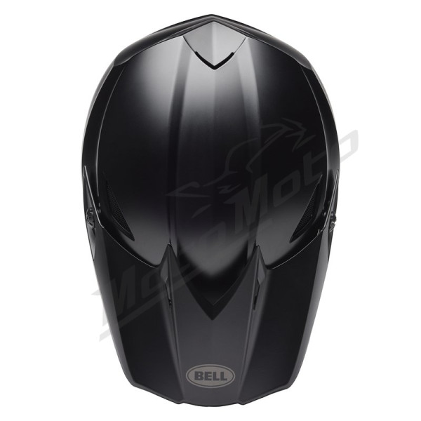 BELL MX-10 Mips Solid Vaikiškas krosinis šalmas juodas matinis