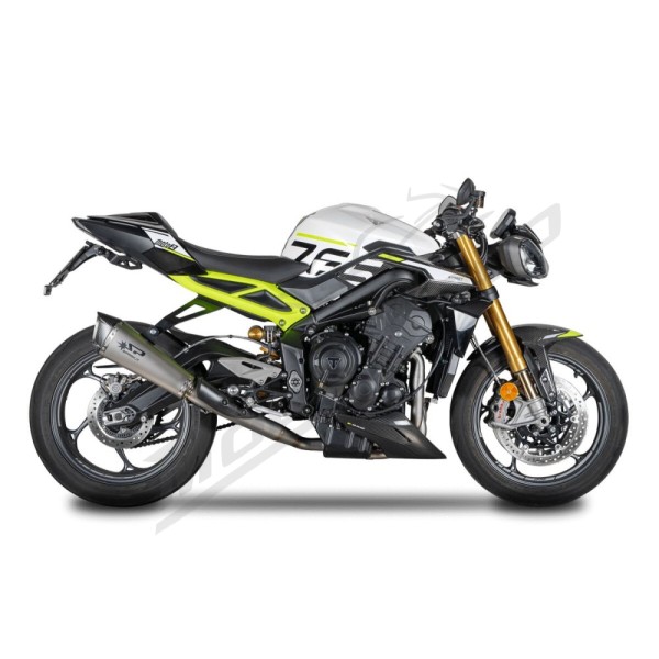 SPARK KONIX EVO Exhaust System TRIUMPH STREET TRIPLE 660-765cc 2017-2024