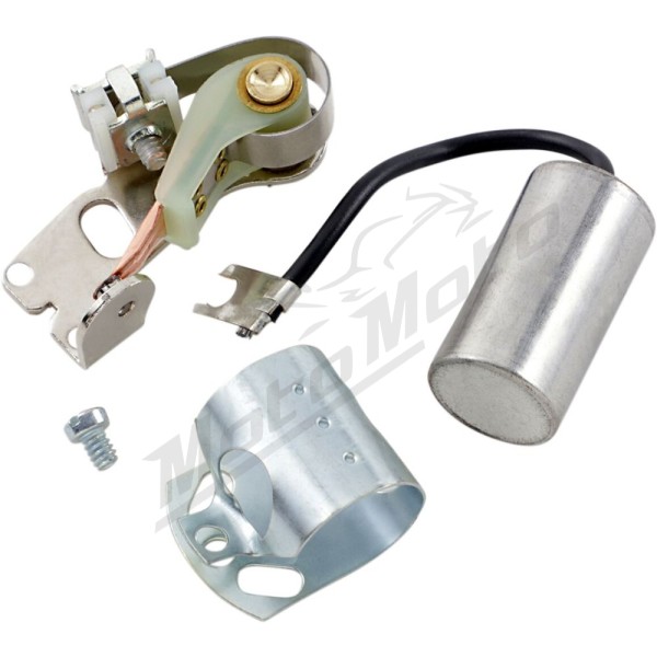 DRAG SPECIALTIES Points and Condenser Kit Harley Davidson FL / FLH / FX / FXE / FXS / XLCH / XLCR 900-1200cc 70-78