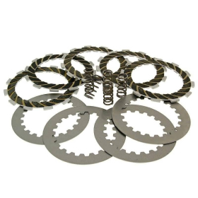 Maxtuned Clutch Discs and Spacers set reinfoced Aprilia / Derbi / Gilera 50cc 06-20