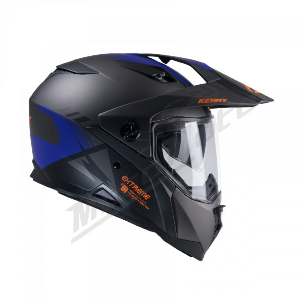 Kenny racing dual adventure helmet model extreme graphic