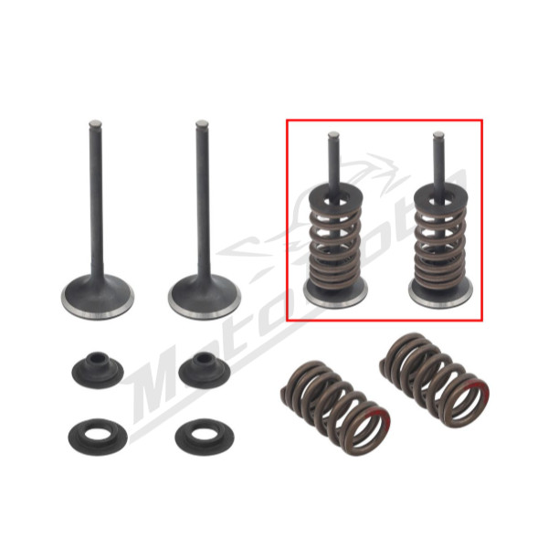 Psychic 2024/03 exhaust valves (valve set with springs and washers) HONDA CRF 450 R 07-08