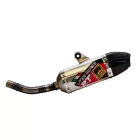 FRESCO Carby Muffler Aluminium / Carbon End Cap Husqvarna TC/ Ktm EXC, SX 125cc 16-18