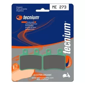 TECNIUM Scooter Organic Brake pads ME273 Beta / Derbi / Italjet / Peugeot / Rieju / Sherco / Yamaha 50-400cc 00-24