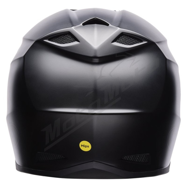 BELL MX-10 Mips Solid Vaikiškas krosinis šalmas juodas matinis