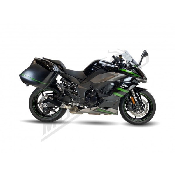 IXIL RC3B Stainless Steel Black Muffler Kawasaki Ninja 1000 SX 20-23