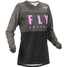 OFF ROAD FLY Racing F-16 grey/black/pink shirts for women
