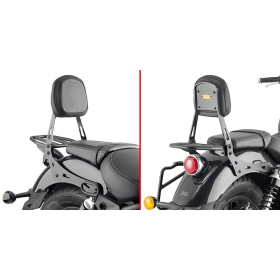 KAPPA Passenger Backrest Royal Enfield Super Meteor 650 23-26