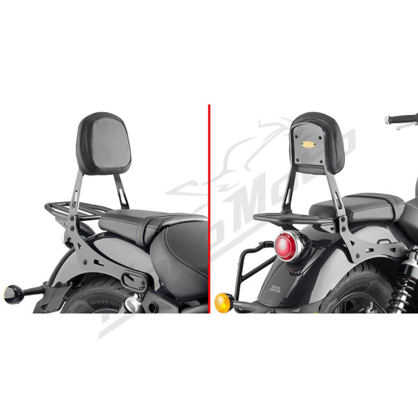 KAPPA Passenger Backrest Royal Enfield Super Meteor 650 23-26