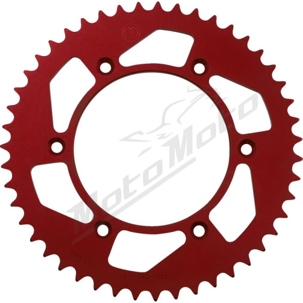 MOOSE OFFROAD HARD-PARTS Rear Aluminum Sprocket 47T Beta / Honda / Red Moto / Yamaha 125-498cc 13-21
