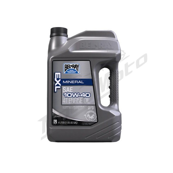 BEL-RAY EXL Mineral Engine Oil 10W-40 - 4T - 4L