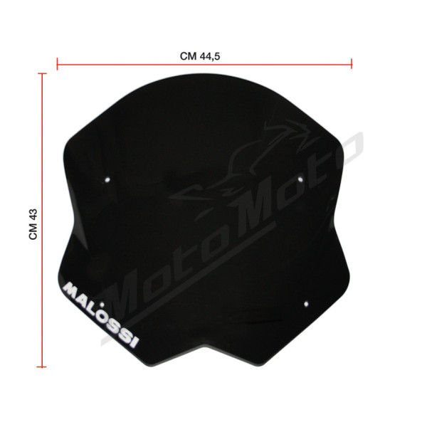 Windscreen MALOSSI Sport Yamaha T-Max 530 12-16 H2O 4T