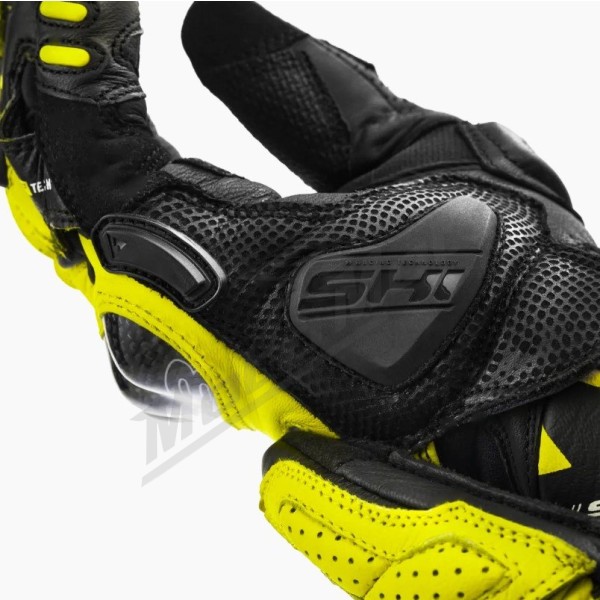 Shima XRS-3 Men Leather Gloves Black / Yellow