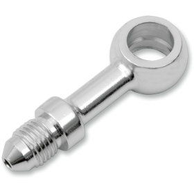 DRAG SPECIALTIES Chrome Steel Banjo Fitting M10