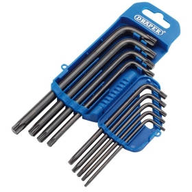 DRAPER Torx® Long Keys Set 9pcs