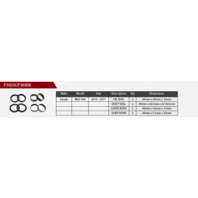 SHOWA Fork Repair Kit Suzuki RM-Z 450cc 15-17