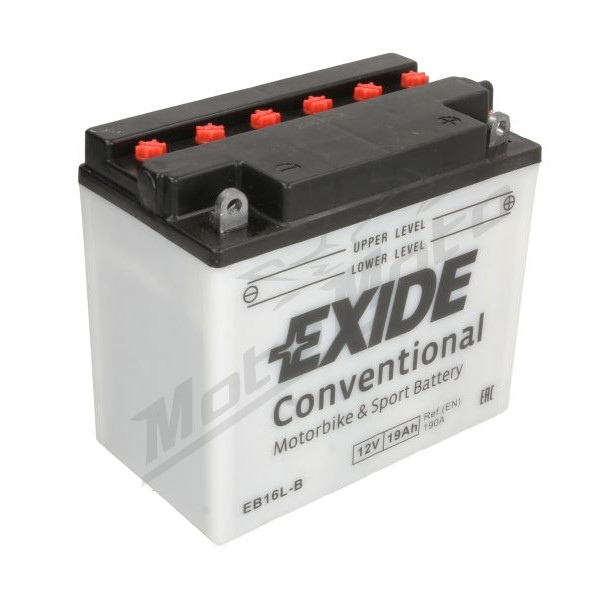 Battery EXIDE YB16L-B 12V 19Ah