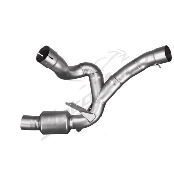 LEOVINCE Mid Pipe Stainless Steel Ducati Multistrada 950 21-24